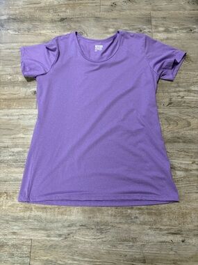 32 Degrees COOL Purple Short Sleeve Performance Tee